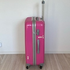 【受渡決定済】スーツケース　ピンクの画像