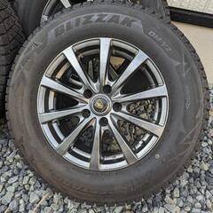 マナレイスポーツ　215/70R16　ホイール　四本　スタッドレス付き　ブリザック　DM-V2の画像