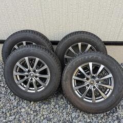 マナレイスポーツ　215/70R16　ホイール　四本　スタッドレス付き　ブリザック　DM-V2の画像
