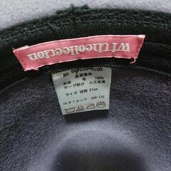 ウール100 グレーのハットの画像