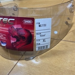 SHOEIクリアシールド【新品未使用】