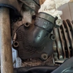 YAMAHA ヤマハ ビーノ 2スト SA10J ボアアップ 72cc 実動エンジン 純正シリンダー、ピストン等付の画像