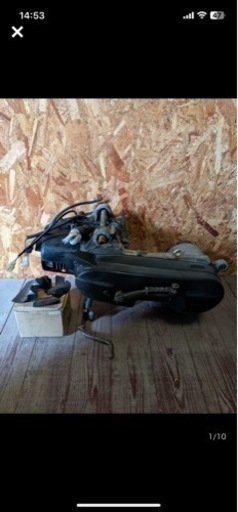 YAMAHA ヤマハ ビーノ 2スト SA10J ボアアップ 72cc 実動エンジン 純正シリンダー、ピストン等付