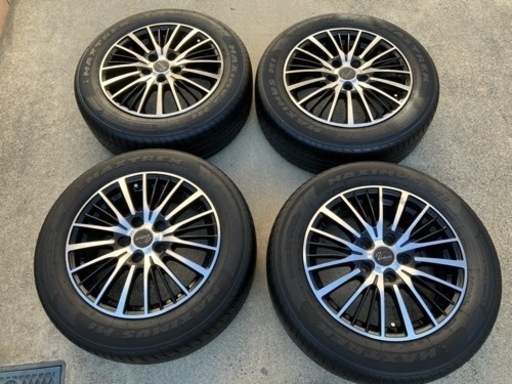 アルミホイール+タイヤ　4本　205/60R16