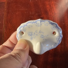 陶器のフック　イギリス製　新品未使用　値下げしましたの画像