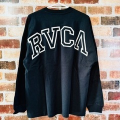 レディースルーカRVCA長袖ロンTロングTシャツホワイトMの画像