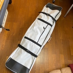 値下げしました！burtonスノーボード　バインディング　ケース　セットの画像