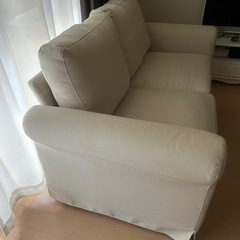 ニトリ　2人掛けソファの画像
