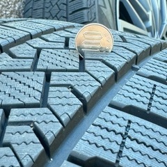 スタッドレスタイヤ・ホイールセット4本235/55R19Audi Q5用 (Fran 