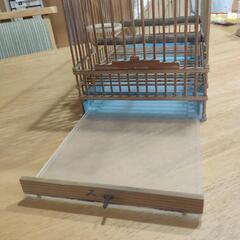 手作りの鳥カゴお譲りしますの画像