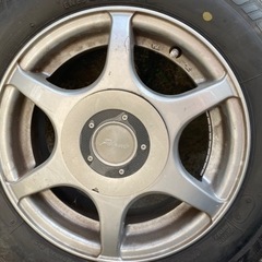 【決まりました】スタッドレスタイヤ155/80R13(アルミ13...
