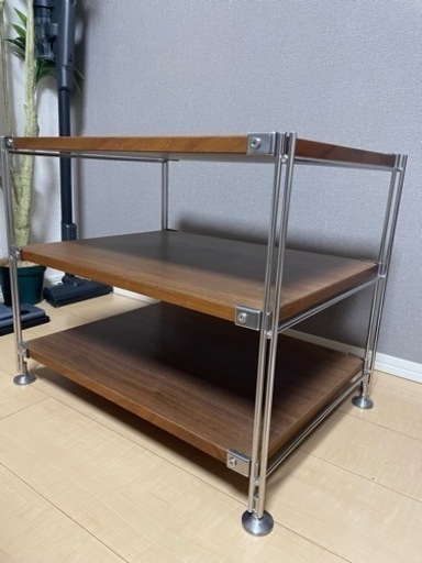 無印良品　ステンレスユニットシェルフ