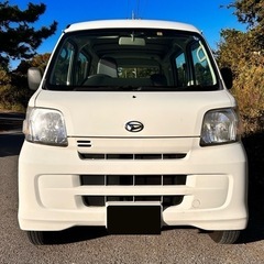 【走行９万キロ】ハイゼットカーゴ！車検２年付き！スペシャル！２シーター完全フラット！バンライフベースにオススメ！平成２７年式！ETC!の画像
