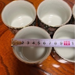 九谷焼　湯呑み　5個セット《未使用》の画像