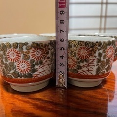 九谷焼　湯呑み　5個セット《未使用》の画像