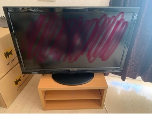 Panasonic37インチテレビ \u0026 テレビ台