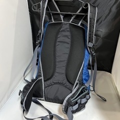 AIGLE エーグル リュックサック バックパック 登山 アウトドア ブルー×ブラック 20Lサイズ　中古美品 ①の画像