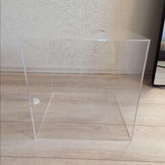 クリアボックス　抽選箱の画像