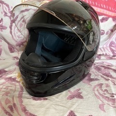 バイクヘルメット　0円　交換用バイザー付き