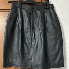 レザースカート