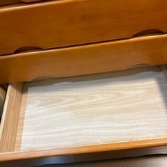 タンス 棚 木製たんす 6段の画像