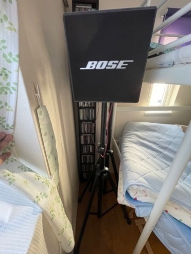 【中古】BOSEスピーカーセット　スタンド付き　