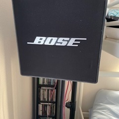 【中古】BOSEスピーカーセット　スタンド付き　