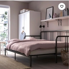 【ほぼ未使用】ベッド　FYRESDAL フィーレスダルの画像