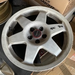 16インチ　スバル　インプレッサ　GC8 スピードライン　ホイールの画像