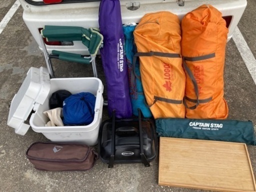 キャンプ道具一式