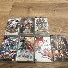 PSPソフト　7点
