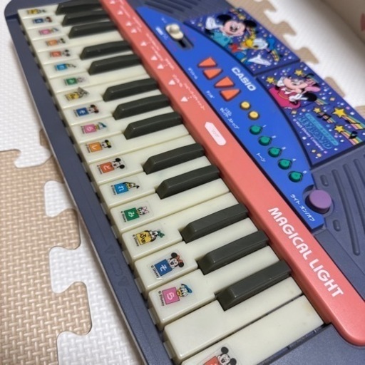 CASIO ディズニーキャラクターキーボード (きゃさ) 青砥の電子楽器の 
