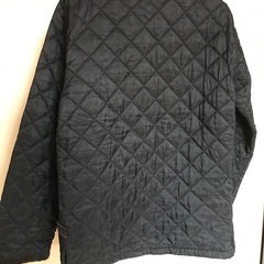 ジャケット　黒　キルティングの画像