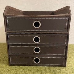 卓上引き出し 書類まとめ の画像
