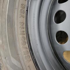 あと2シーズン　ヨコハマスタッドレスIG60　165/65R14の画像