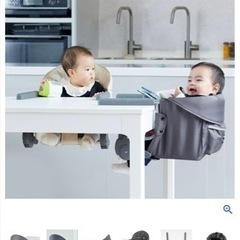 KATOJI  テーブルチェア　イージーフィット　ベビーチェア（一回使用）の画像