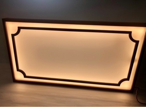【値下げ】看板　木製　LED  おしゃれ