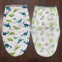 おくるみ(miracle baby) 2枚組　マジックテープ　スワドルの画像