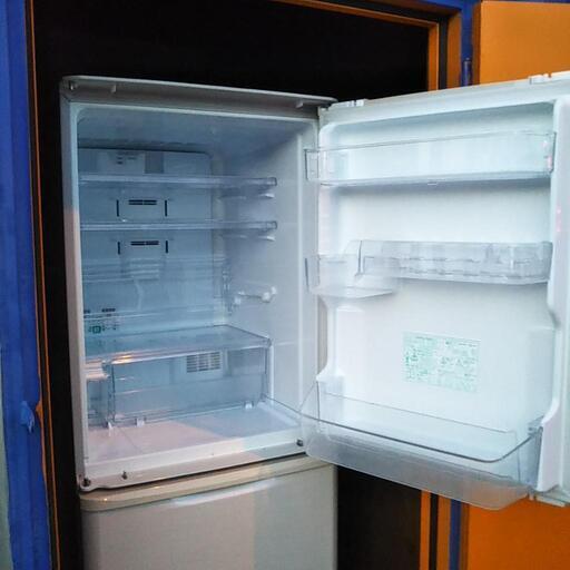 ♥必見♥　SHARP　プラズマクラスター冷蔵庫　350L 両開き　自動製氷　買取たて！動作確認OKです！年末大セール♪岩槻区発