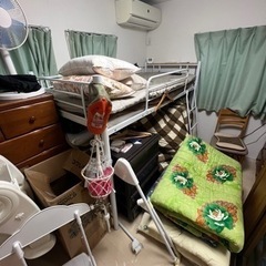 ロフトベッド　パイプベッド