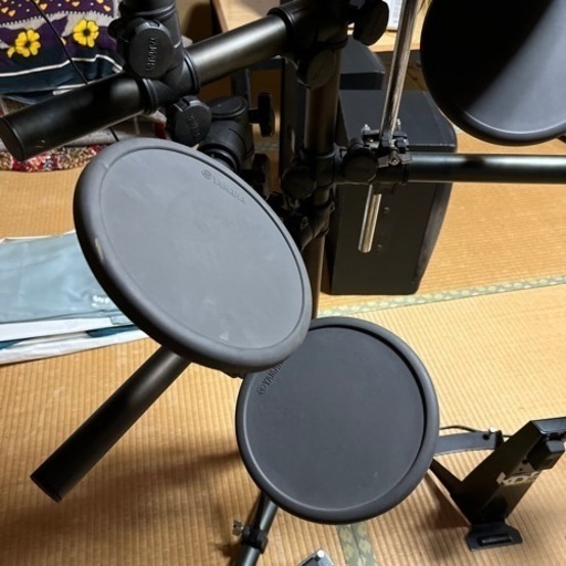 Yamaha DTX 電子ドラム　ペダルと電源アダプター欠品