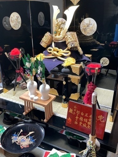 五月人形　美品ですが値下げしました。