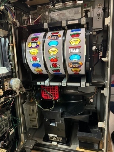 HANABI 花火 FINAL白夜Ｖｅｒ ◆コイン不要機付◆ スロット 家スロ パチスロ実機 実機 アクロス