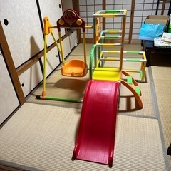 アンパンマン　ジャングルジム滑り台