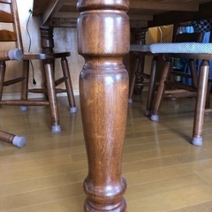 ⭐️年末値下げ‼︎ダイニングセット 輸入家具 中古美品⭐️⭐️土日引取り限定の画像