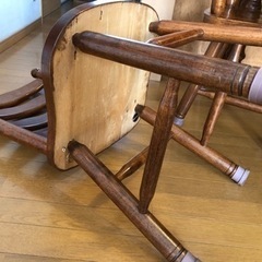 ⭐️年末値下げ‼︎ダイニングセット 輸入家具 中古美品⭐️⭐️土日引取り限定の画像