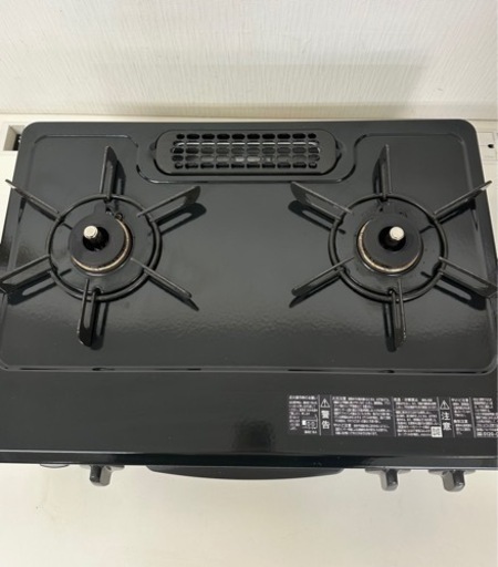 【引取】美品！リンナイ ガスコンロ都市ガス用 幅約56cm 片面焼きグリル 左強火力 2023年製