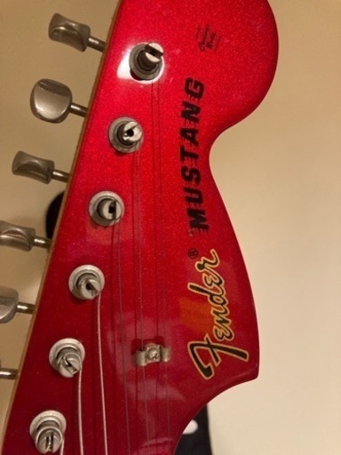 【決定済】FENDER MUSTANG MG69/MH マッチングヘッド キャンディーアップルレッド