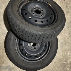 中古スタッドレス　軽自動車　155/65 Ｒ13  2本