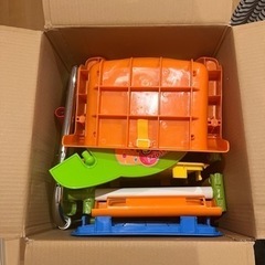 【受取人確定】【トイザらス限定】運動と知育のおりたたみロングスロープキッズパークの画像